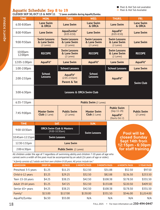 Fall Pool and Fitness Sept 8th - 19th_1 Fall Pool and Fitness Sept 8th - 19th_1